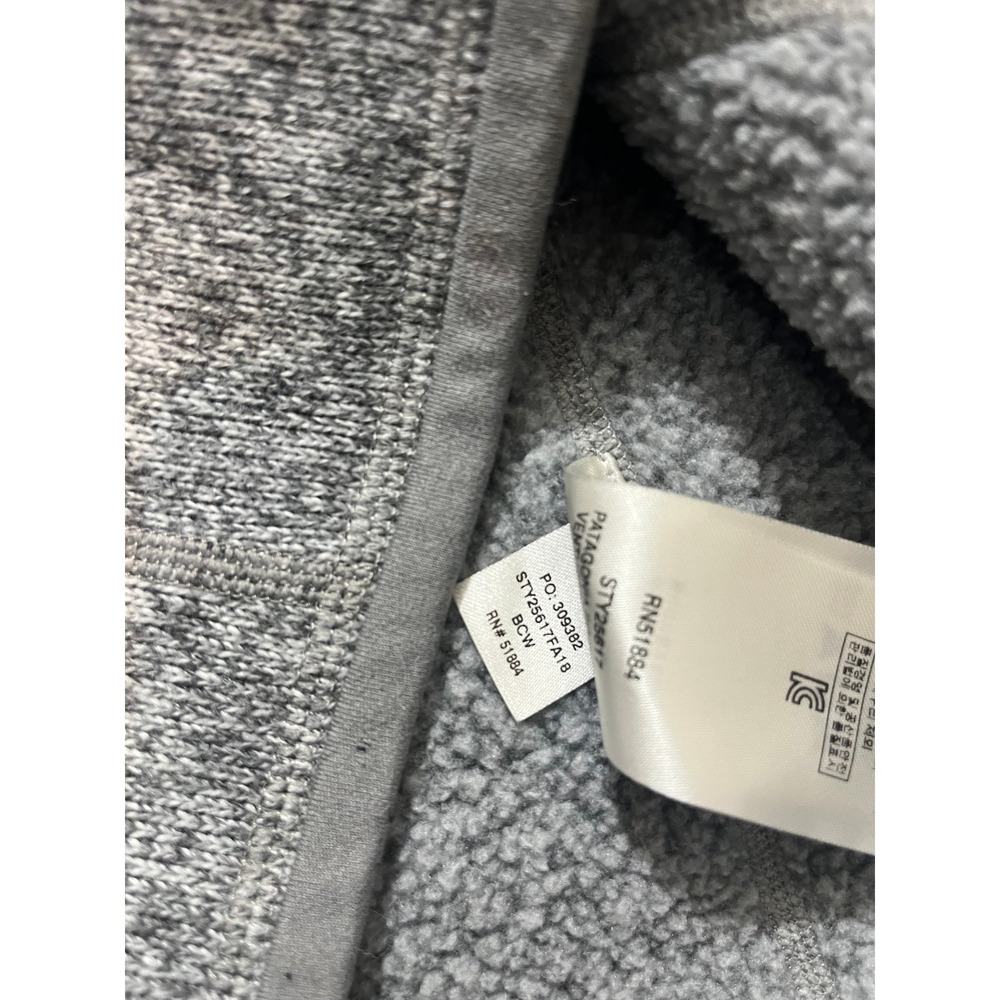 Patagonia Better Sweater Women S Gray Heathered Quarter Zip Fleece 25617 - Picture 5 of 8
